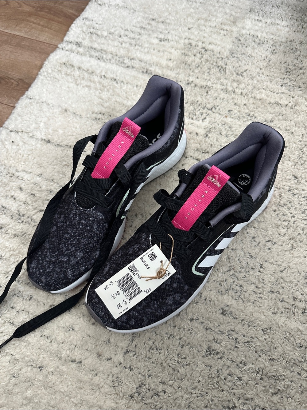 Adidas Edge Lux 5 Bounce athletic sneakers